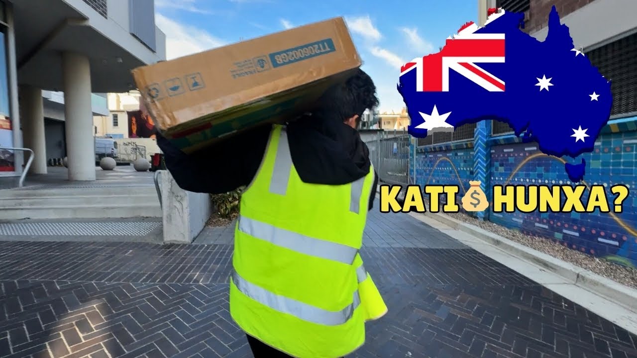 Parcel Delivery Job || Australia ma Delivery Kaam Bujhdai || Misst Vlog