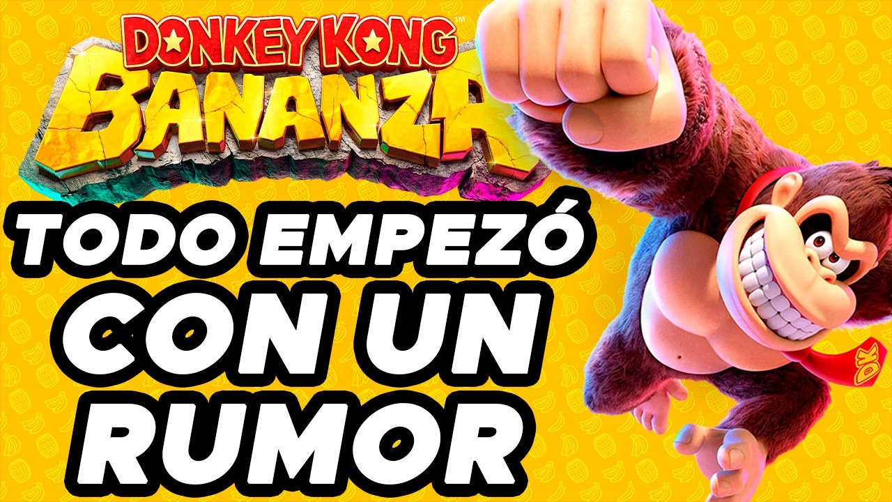 El ORIGEN de BANANZA: AÑOS de SILENCIO y un RUMOR | El LANZAMIENTO de DONKEY KONG BANANZA