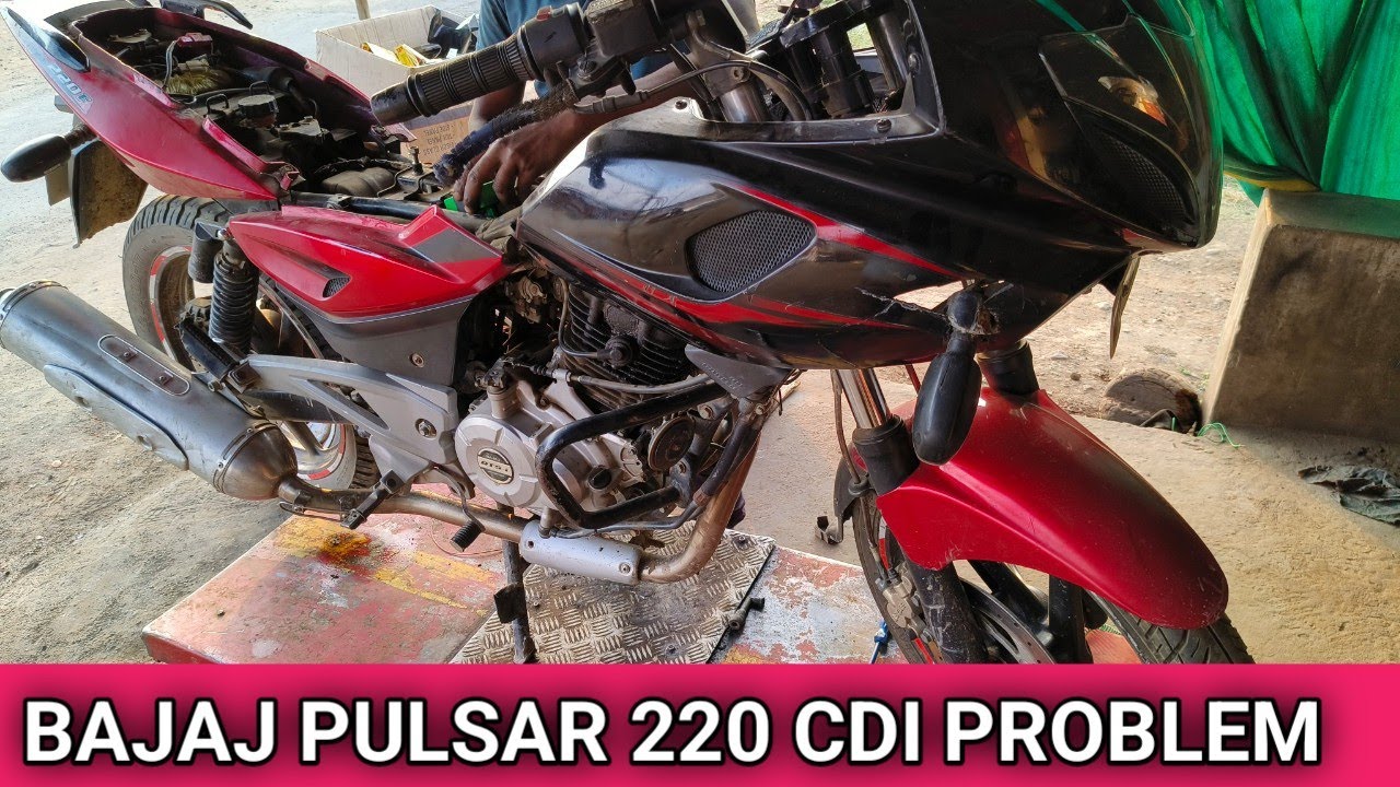 Bajaj Pulsar 220 starting problem, स्पार्क प्लग करंट प्रॉब्लम।।