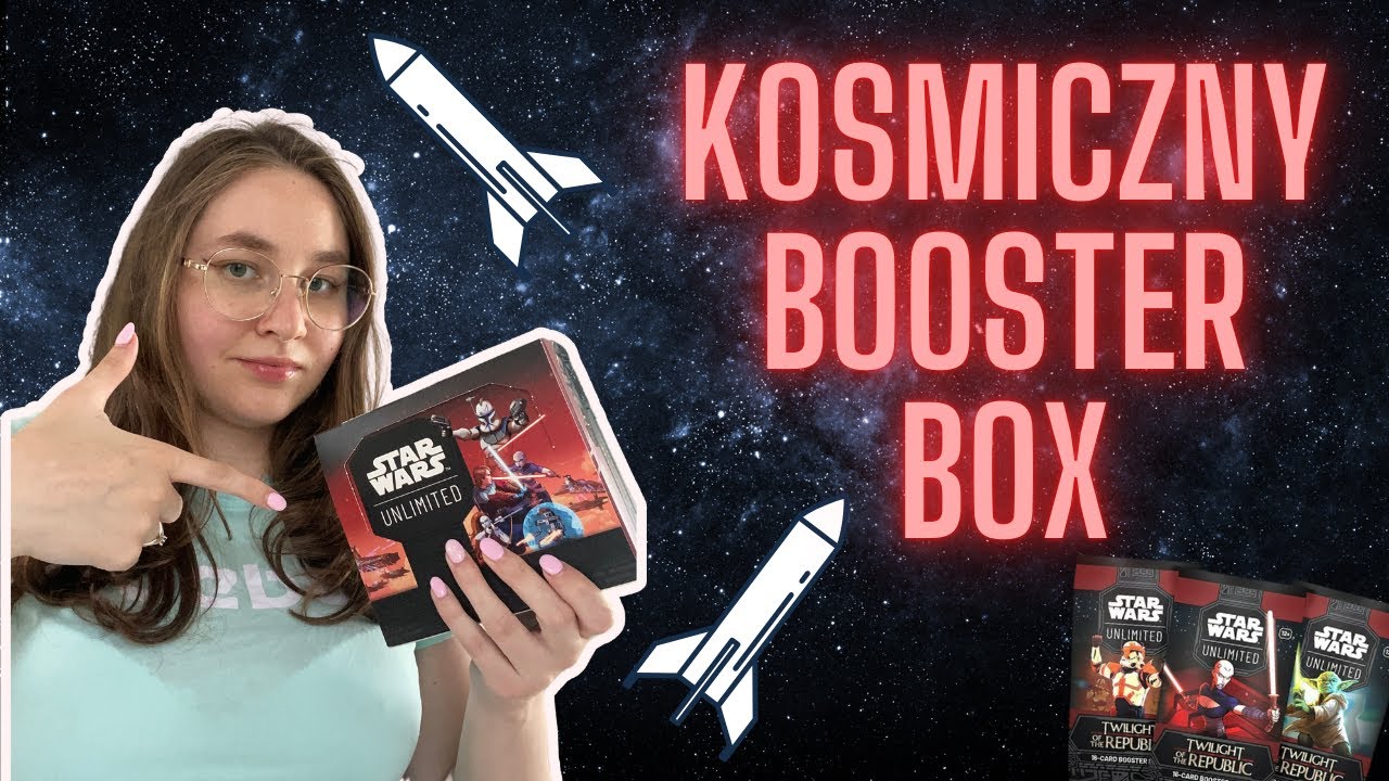 Otwieramy mój pierwszy w życiu booster box od Star Wars/ ALE DROPI!