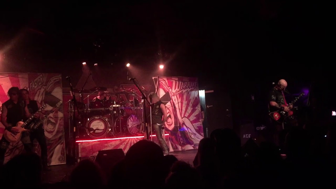Warrant Uncle Tom&rsquo;s Cabin Live In Sacramento Ace Of Spades 5-24-2018