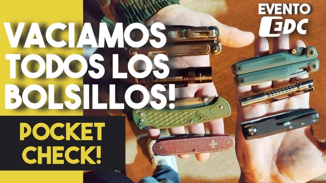 POCKET CHECK EDC ESTELLER 2025: lo que LLEVAN encima los m&aacute;s EDCeros | EDC4K
