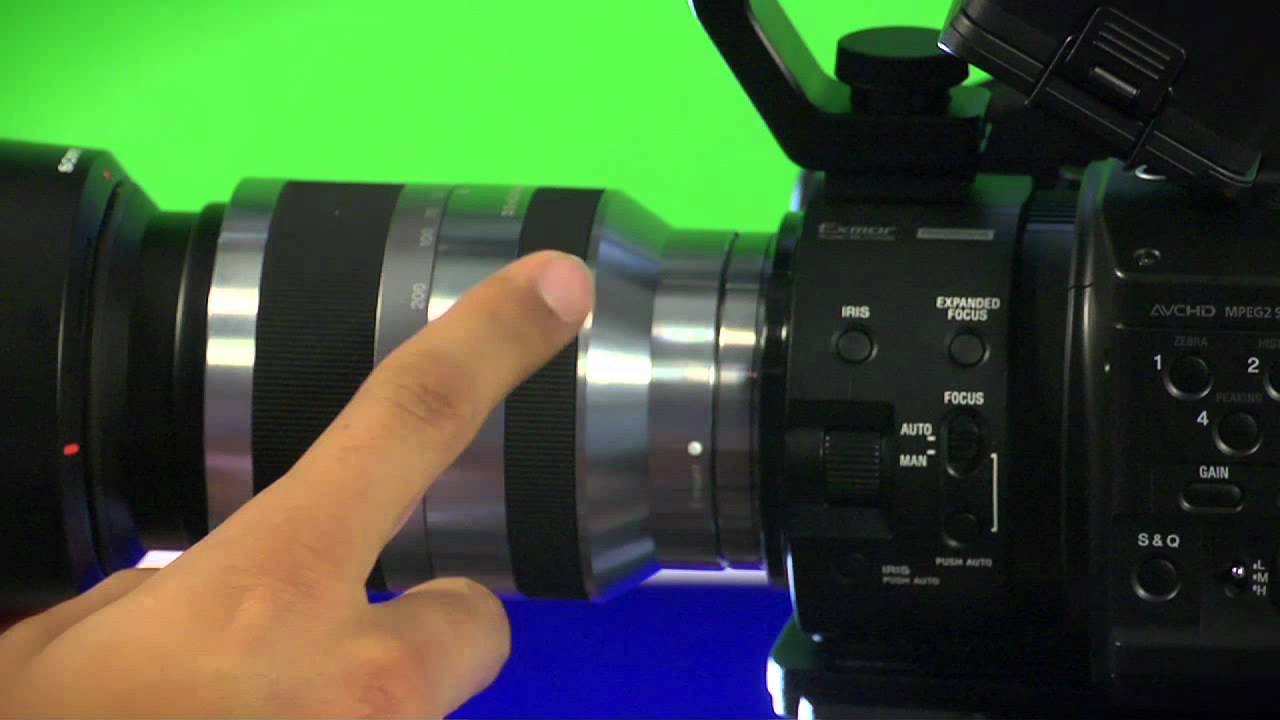 NEX-FS100 Sony Câmera AVCHD NXCAM - Merlin Video