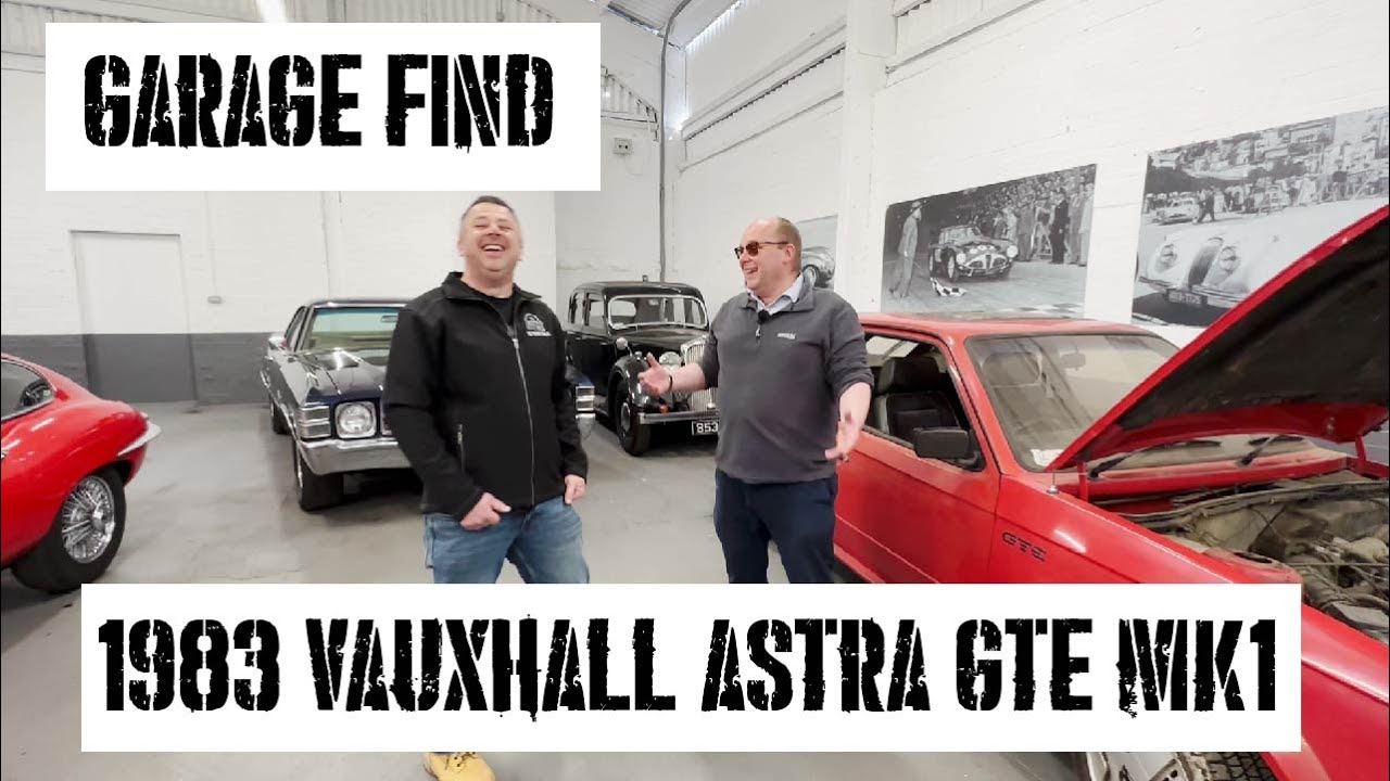 What A Find! 1983 Vauxhall Astra GTE MK1 - Garage Stored For 25 Years #barnfind #retrocar
