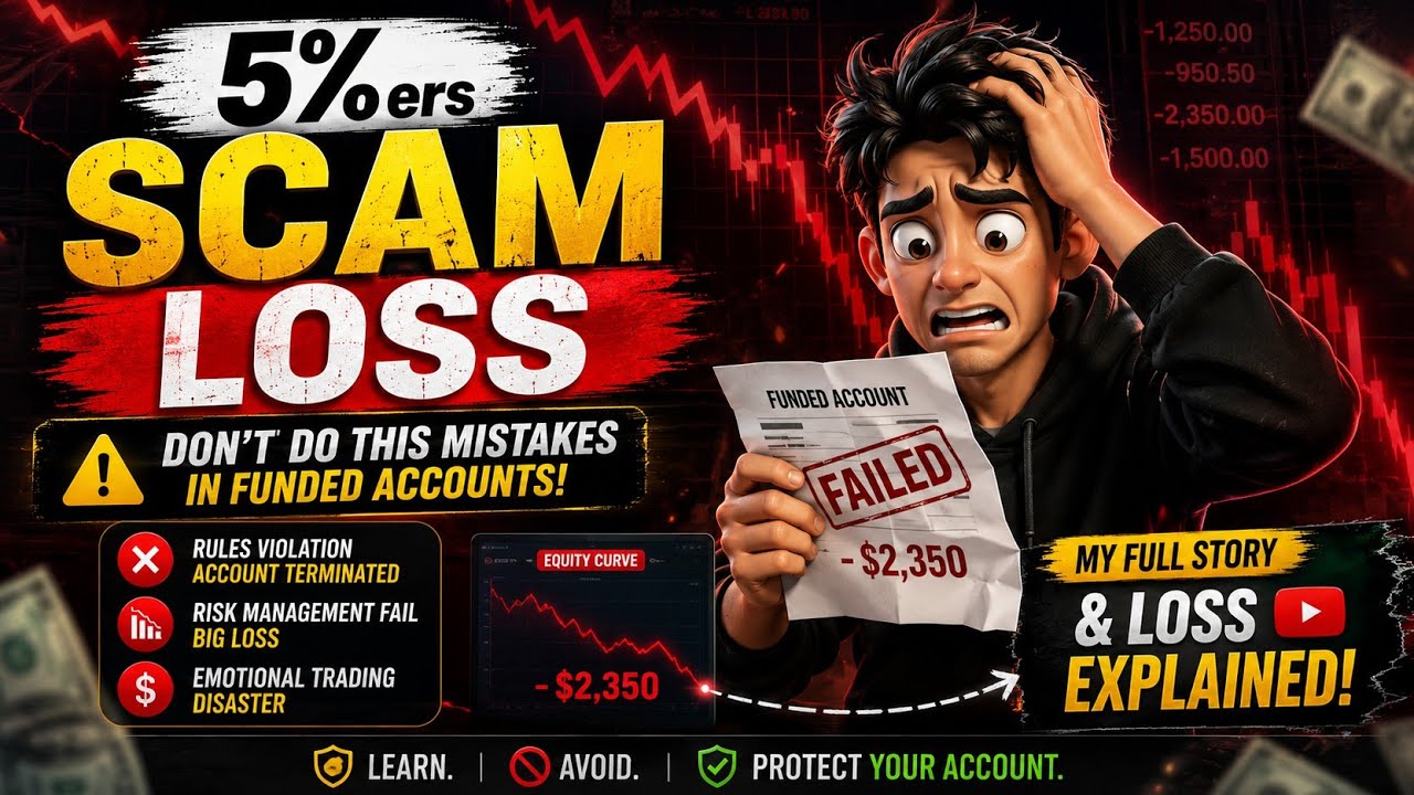 5%ers SCAM? 😡 Passed Challenge but Account TERMINATED!