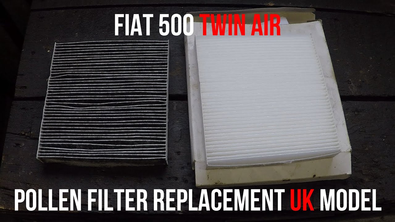 Fiat 500 Twin Air Pollen Filter (UK Model)
