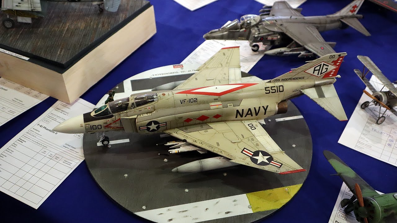 Scale Model Show in Szolnok Hungary 2024 Part 2: Aircarft models and dioramas