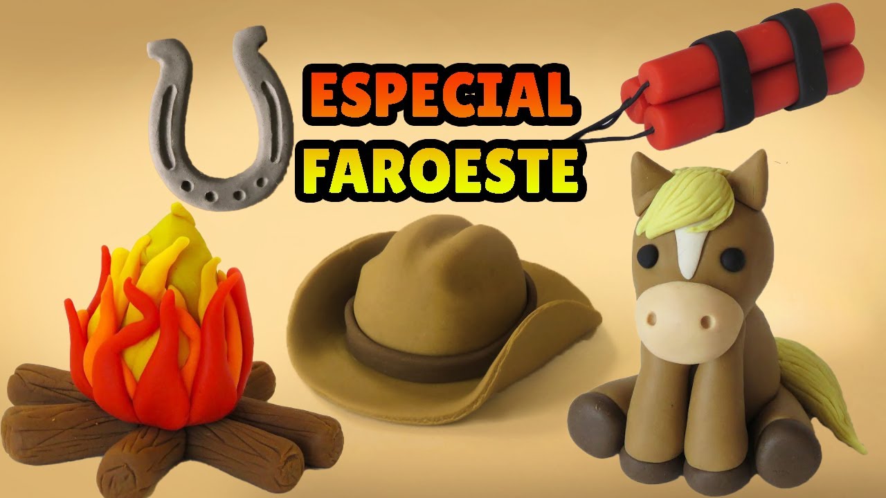 🔴 ESPECIAL FAROESTE / COUNTRY COMPILADO - Tutorial Fácil Biscuit, Pasta Americana, Clay - DIY