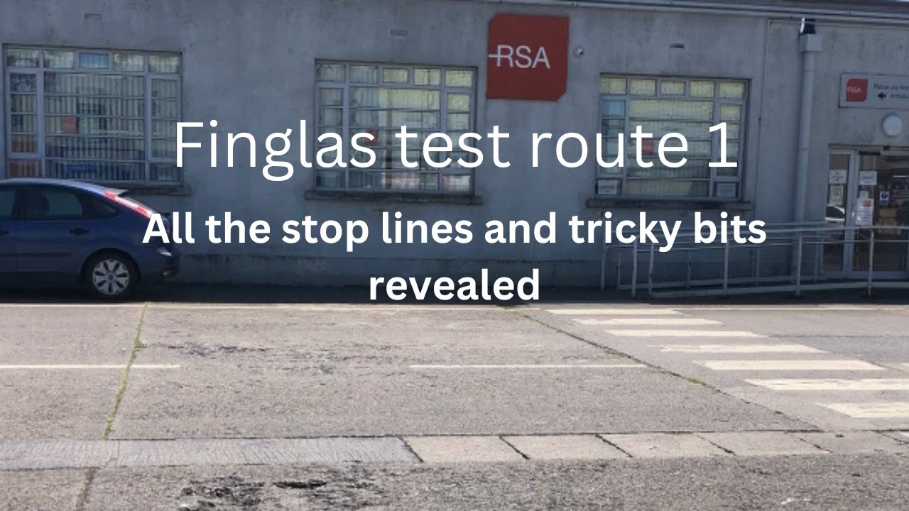 Маршрут экзамена по вождению Finglas 1