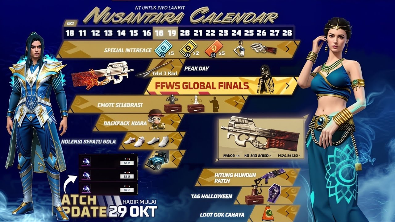 FF Indonesia Server, Diwali Event, Top Up Bonus, Free Fire Max