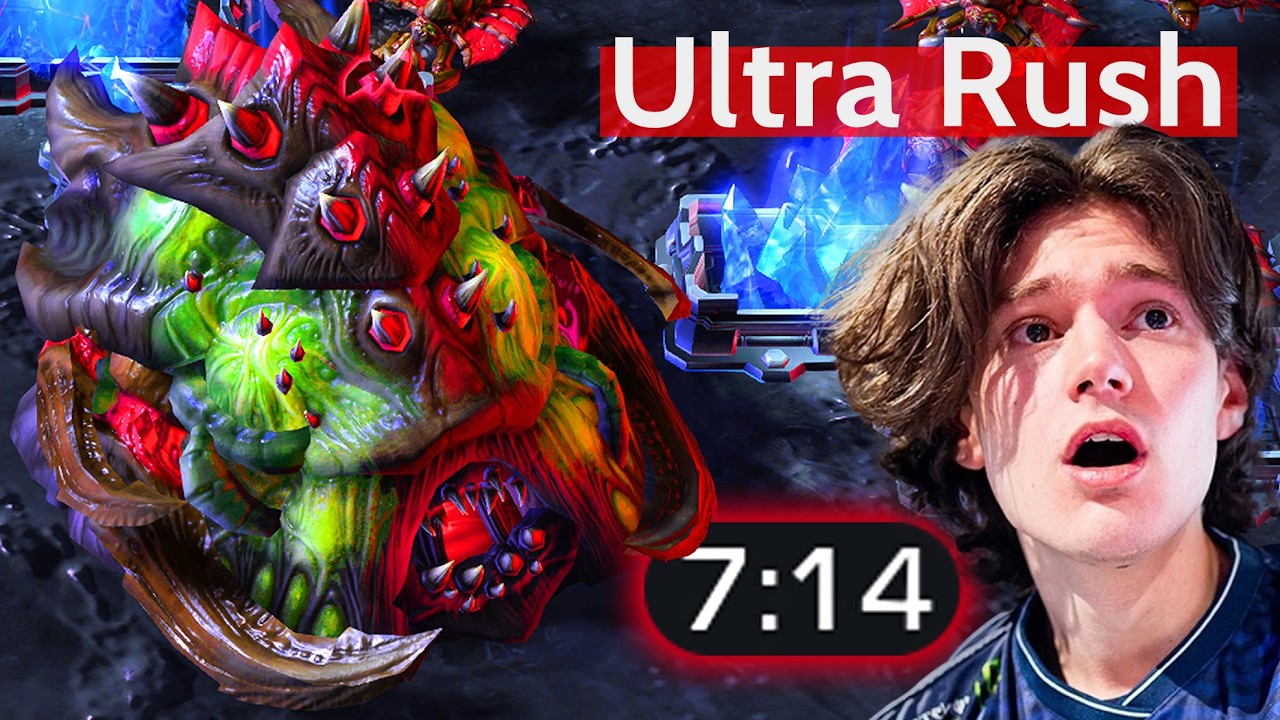 Clem SHOCKED by Lightning Fast Ultralisk Rush!