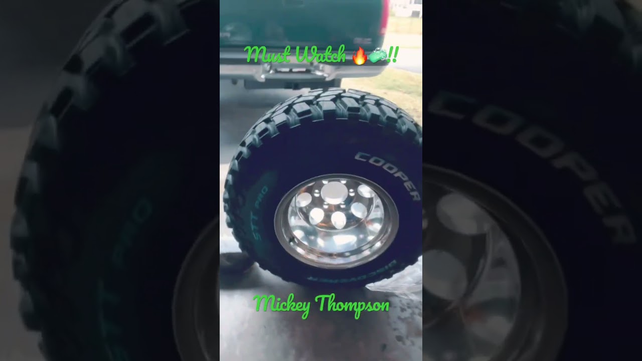 Must See!! Mickey Thompson 15in wheels On Cooper Discover Stt Pro 32&rdquo; 11.5 😁 Going On K1500..