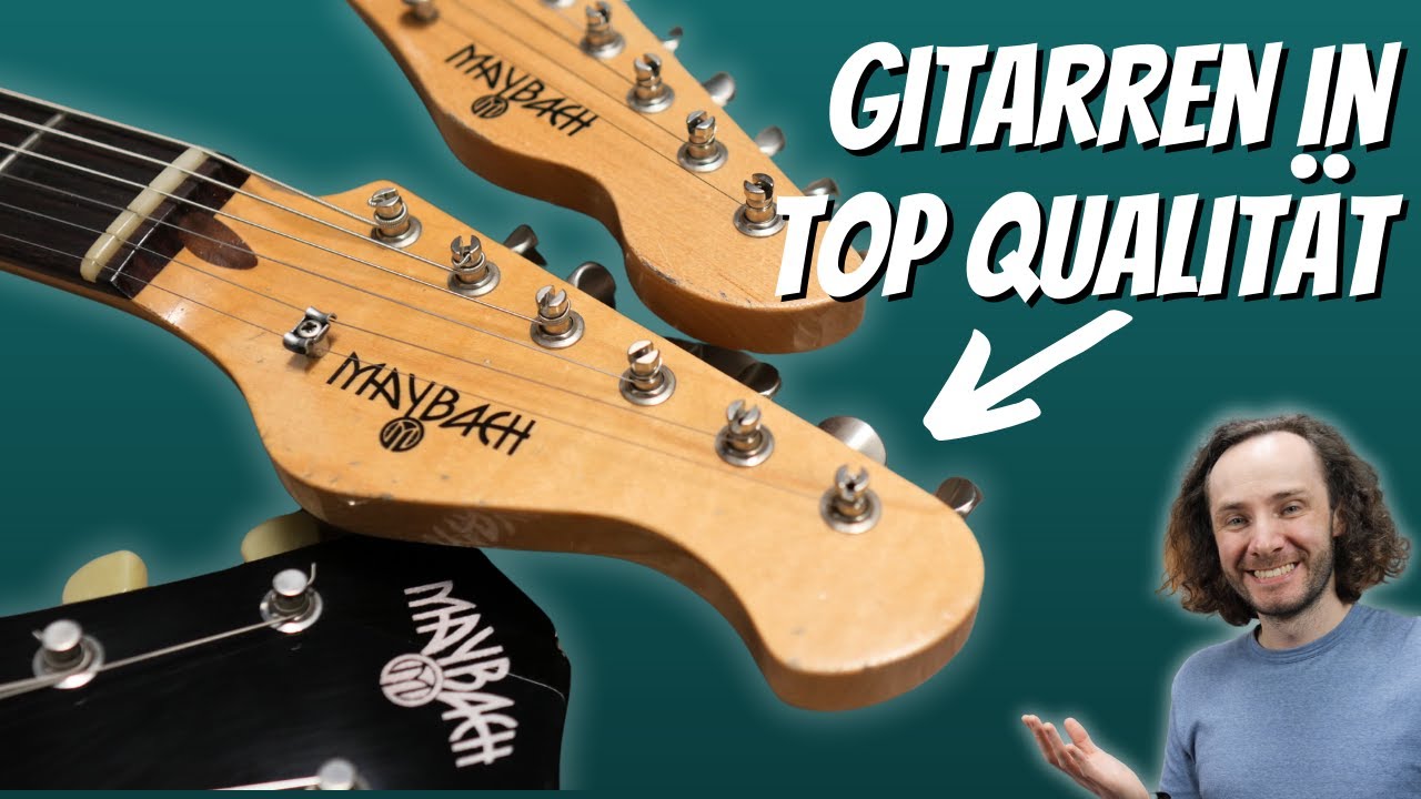 Meine Gitarren von Maybach