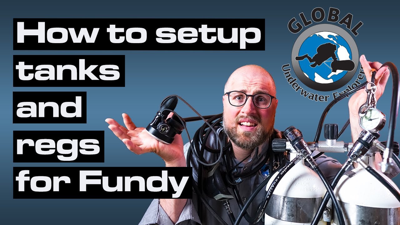 GUE Fundamentals Equipment - How to setup tanks and regulators?