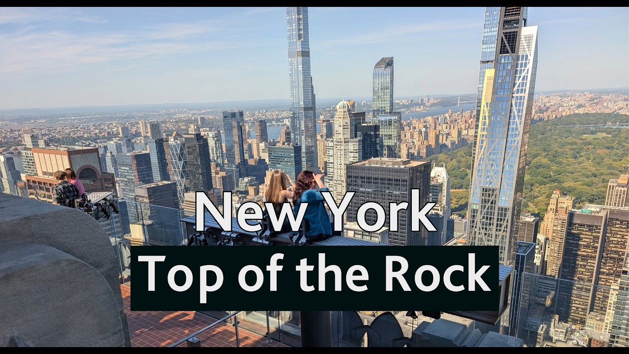 🏙️ Top of the Rock: vistas increíbles de Nueva York desde el Rockefeller Center