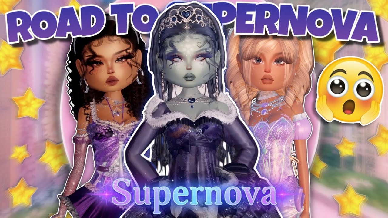 ROAD TO *SUPERNOVA* IN DRESS TO IMPRESS!! (Roblox)