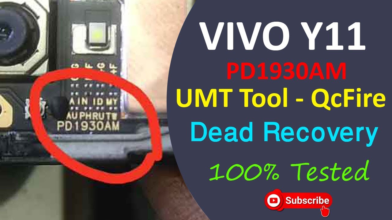 Vivo Y11 PD1930AM Flash With UMT Tool - QcFire