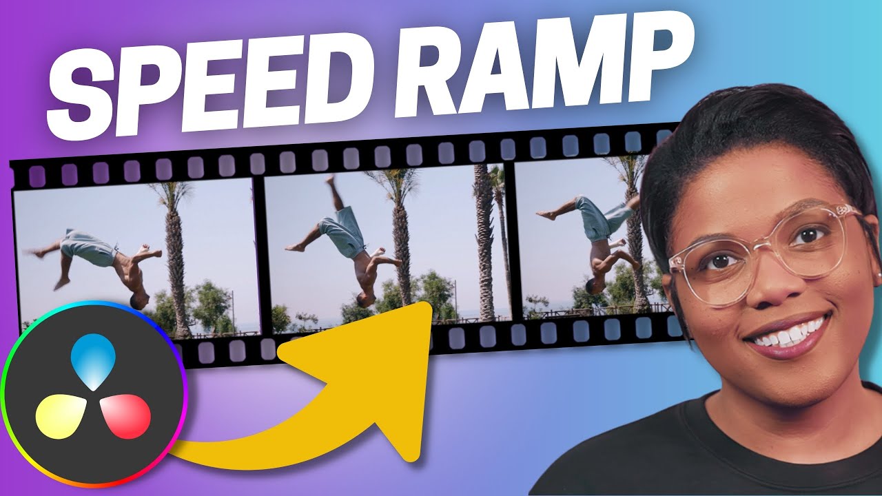 SLOW MOTION, FREEZE, REVERSE and FAST FORWARD (Speed Ramping in Davinci Resolve)