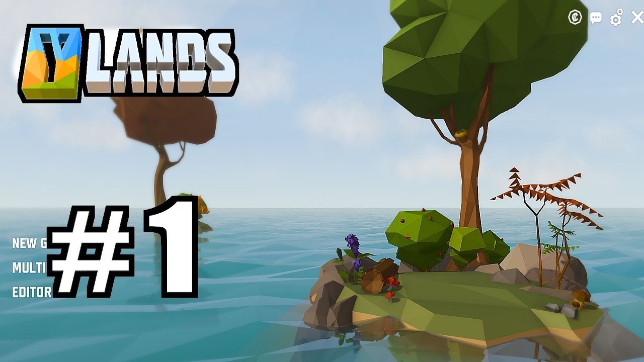 YLANDS Gameplay//Part 1 - SURVIVE, CRAFT AND EXPLORE