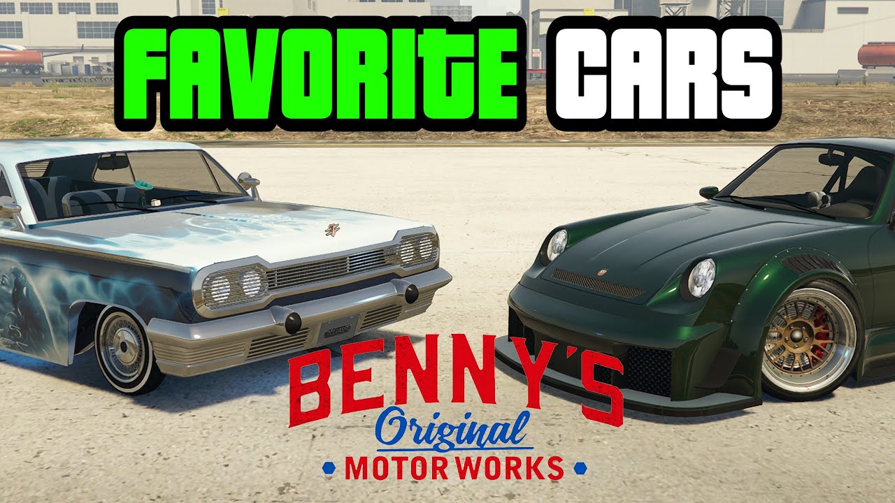 GTA 5 - My Top 10 FAVORITE BENNY'S Cars in GTA Online!
