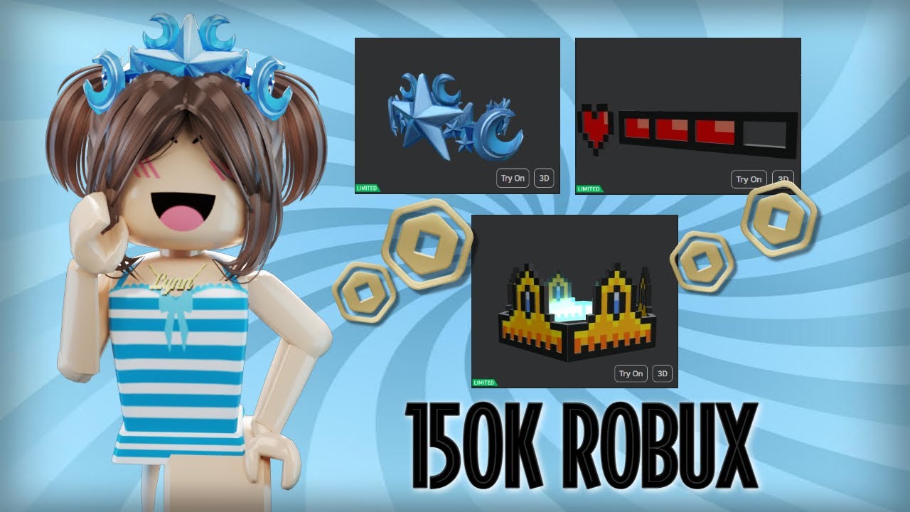 150K ROBUX SHOPPING SPREE! ~ ROBLOX