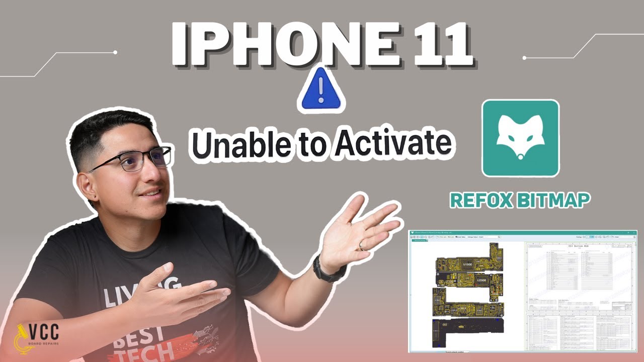 iPhone 11 Unable To Activate - Baseband No Service Repair. Fixing Ripped Pads & REFOX Bitmap Review