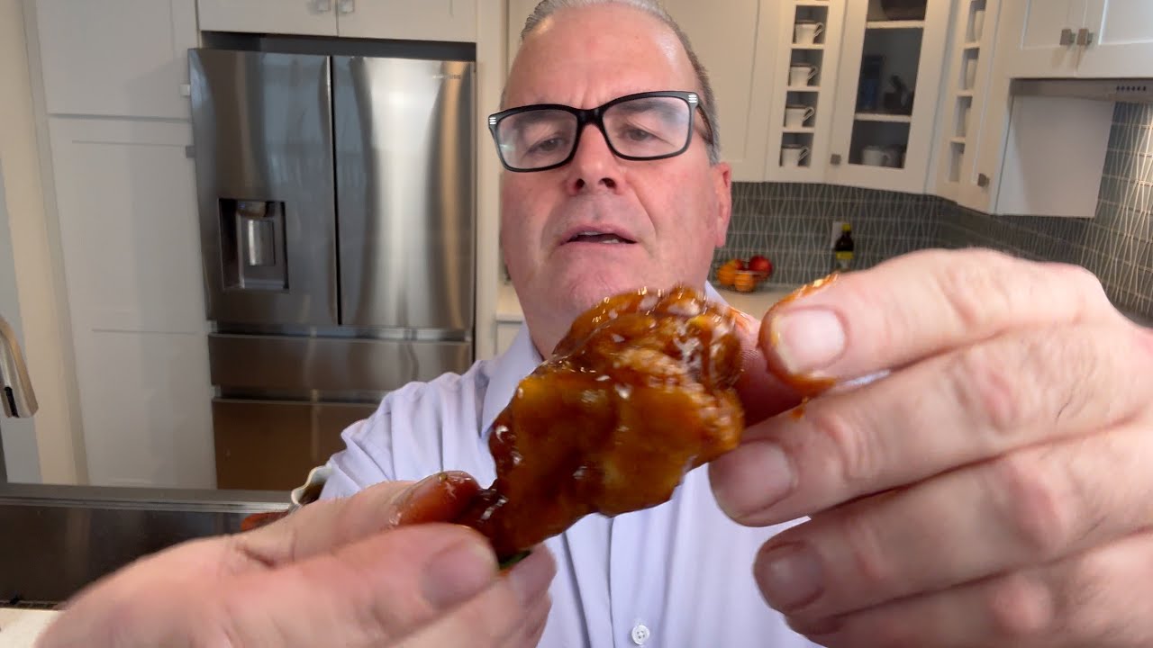 Ultra Crispy Honey BBQ Wings