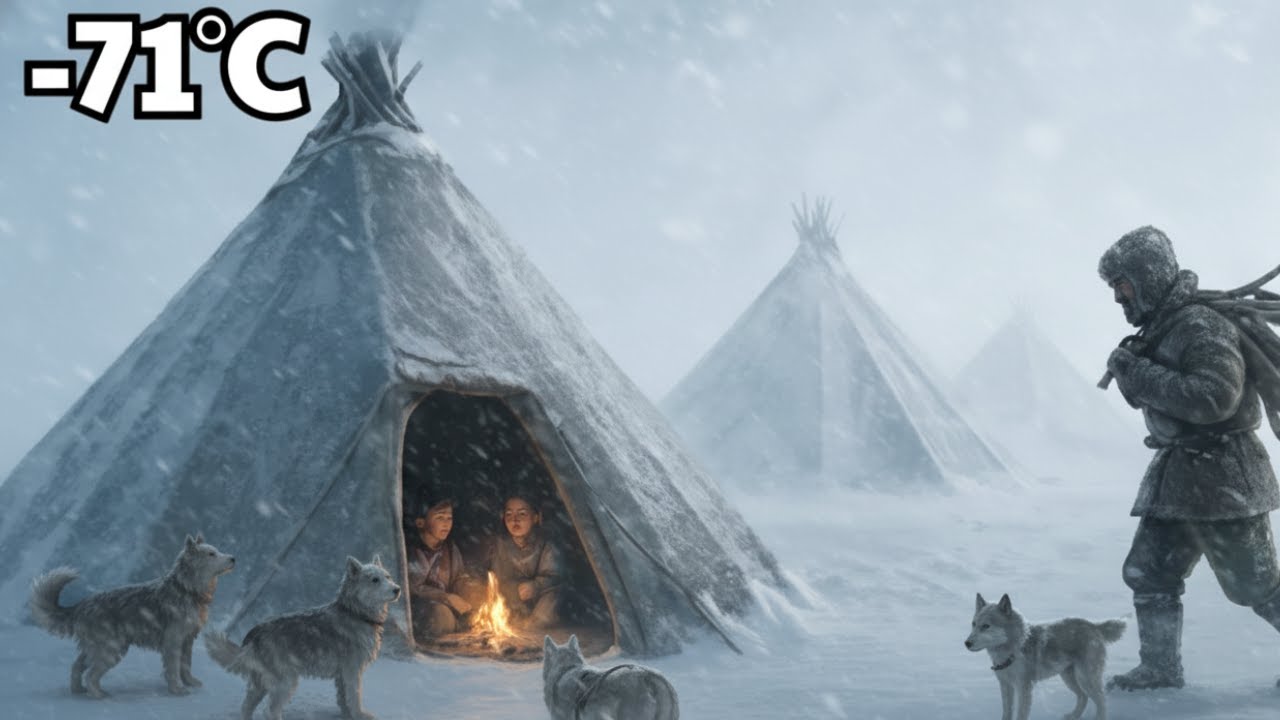 A Day in the Life of Yakut Nomads | The Reality of Surviving –71°C
