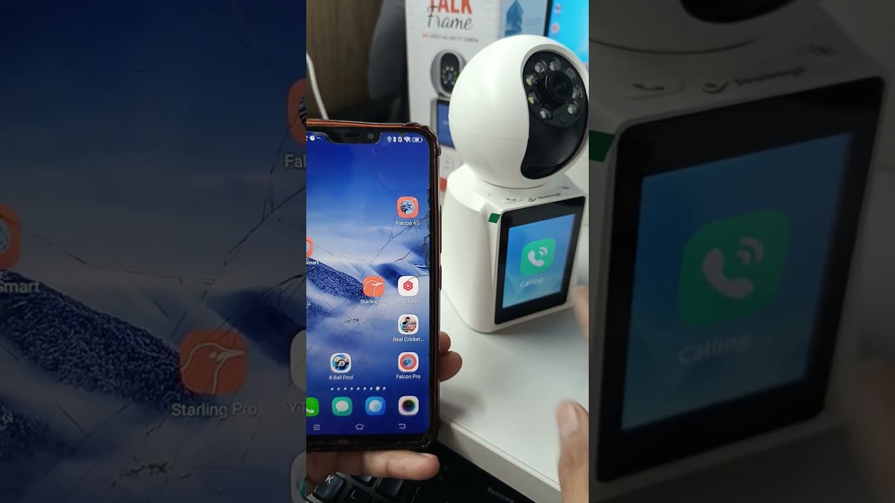 Talk Frame WIFI Video Calling PT Smart Camera online Setup Configuration#secureye #smartphone #compu