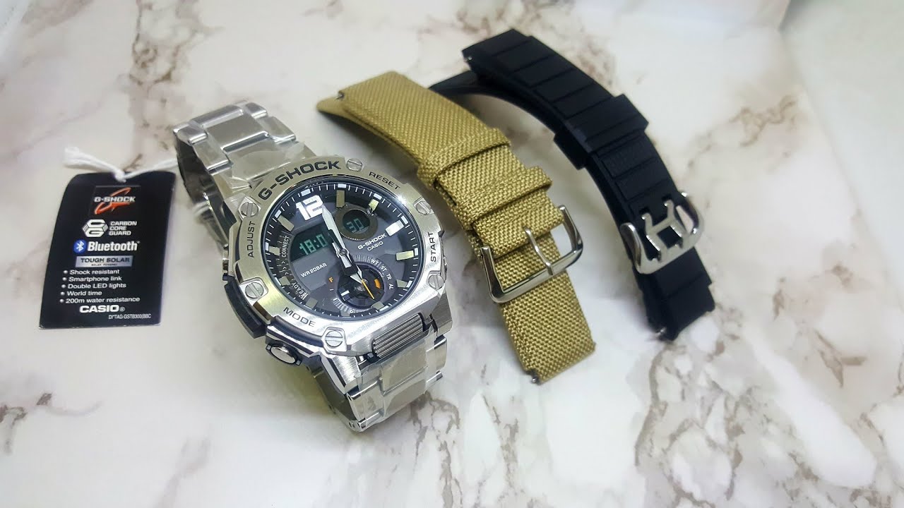 Casio G-shock GST-B300E-5A UNBOXING & SPEC
