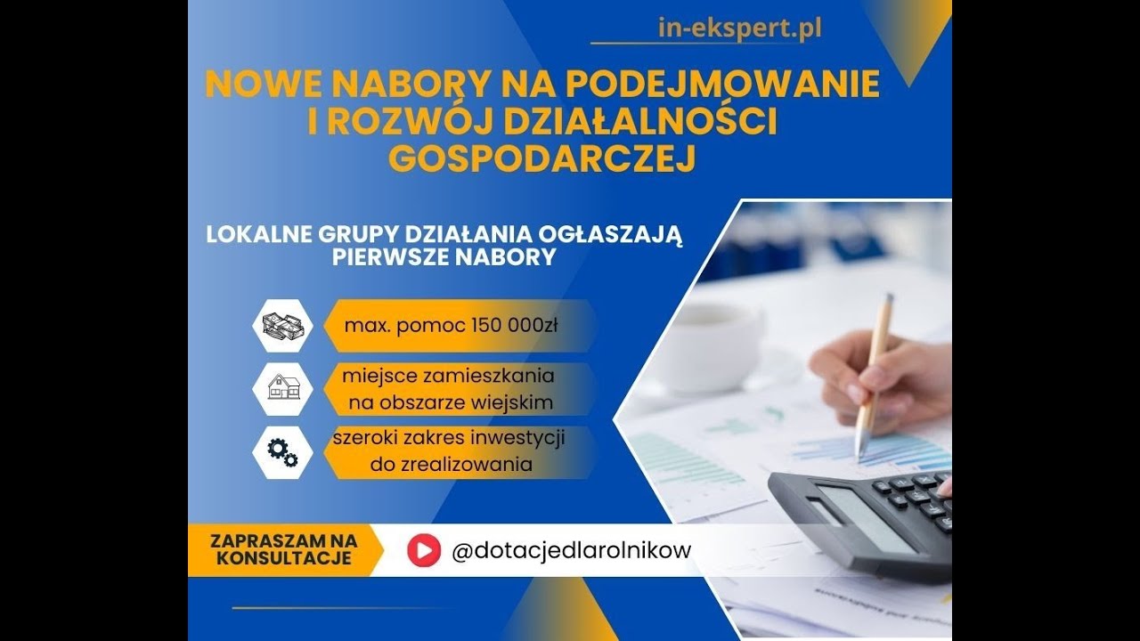 150 000 - LGD start działalności gospodarczej