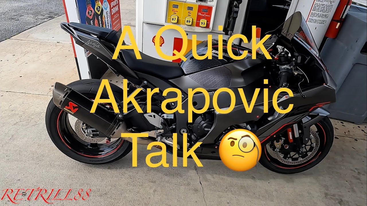 A Quick Akrapovic Evolution Line Talk 21-24 Gen 6 ZX10R Exhaust