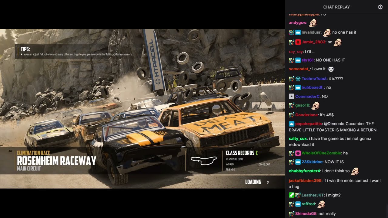 Old Jerma Streams [with Chat] - Wreckfest