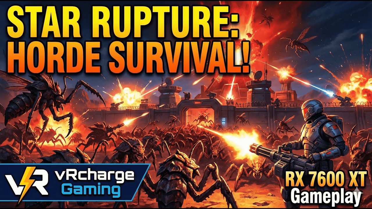 Full Tabaahi! 💥 Surviving the Alien Horde in StarRupture 💀 vRcharge Gaming