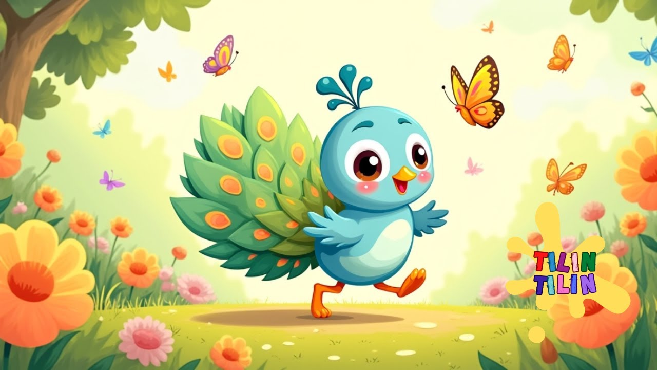 🌟🦚 Pavão Colorido | Música Infantil Educativa 🌈🎵
