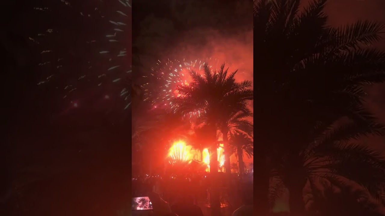 Fireworks New year 2026 