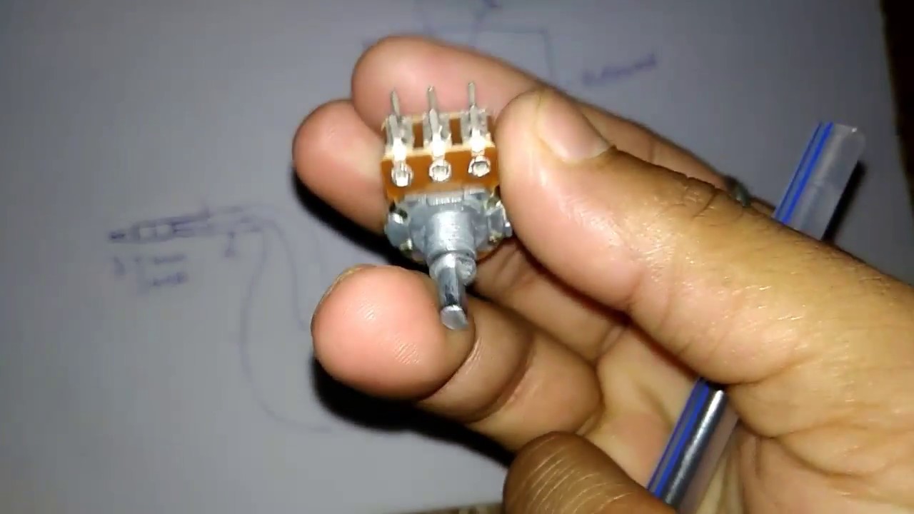 HOW TO CONNECT VOLUME CONTROL IN A  AMPLIFIER BOARD