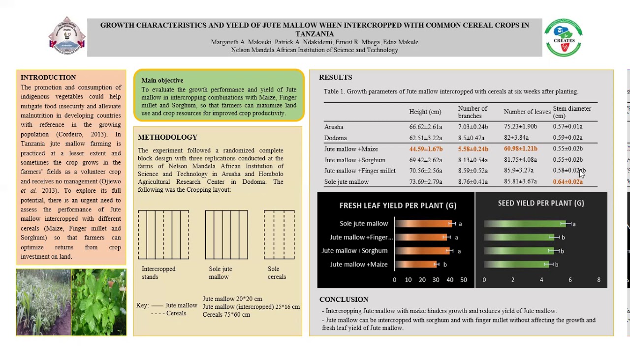 6-30_Nutritional variations and economics of jute mallow