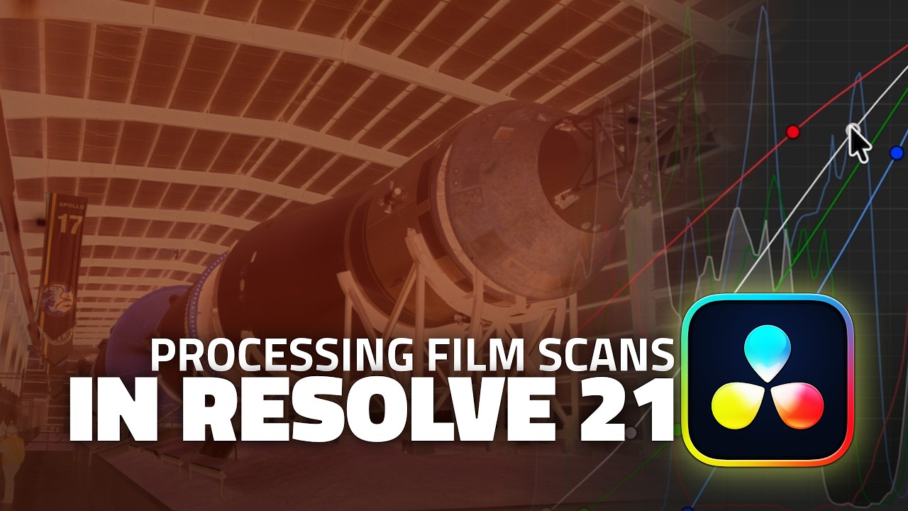 Сканирование плёнки в DaVinci RESOLVE 21 &mdash; обработка инверсий негативов с помощью страницы &laquo;ФОТО ...