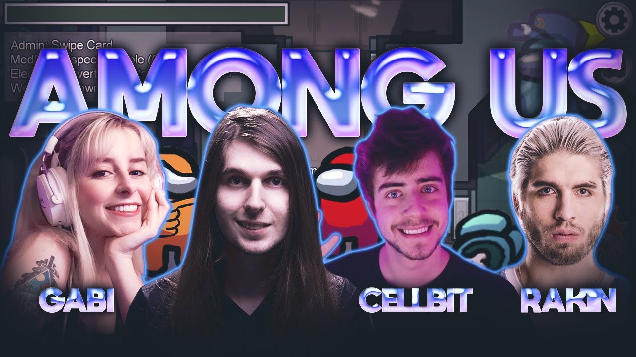 AMONG US Ft. Cellbit, Rakin, Gabi Cattuzzo, Mount, Lkzbr, MrFallA, Rabico, Ljoga e Vxizinho!