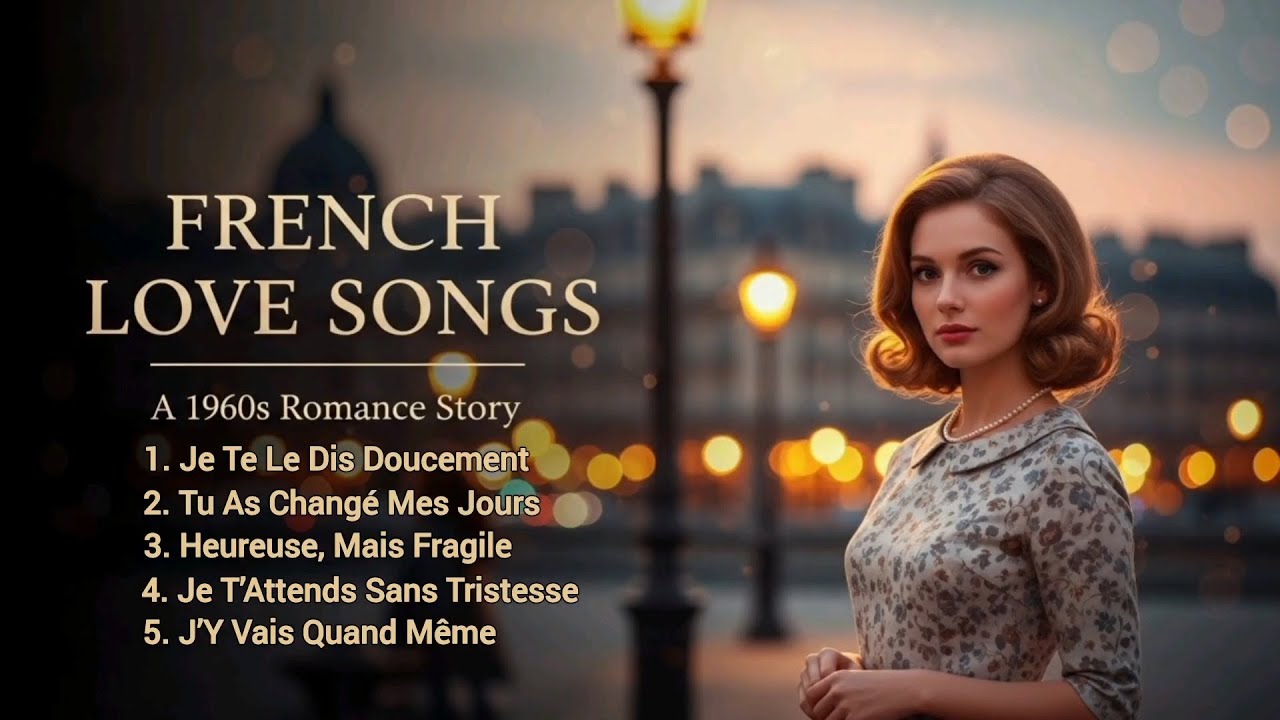 A Woman’s Quiet Journey Through Love | Romantic French Songs of the 60s