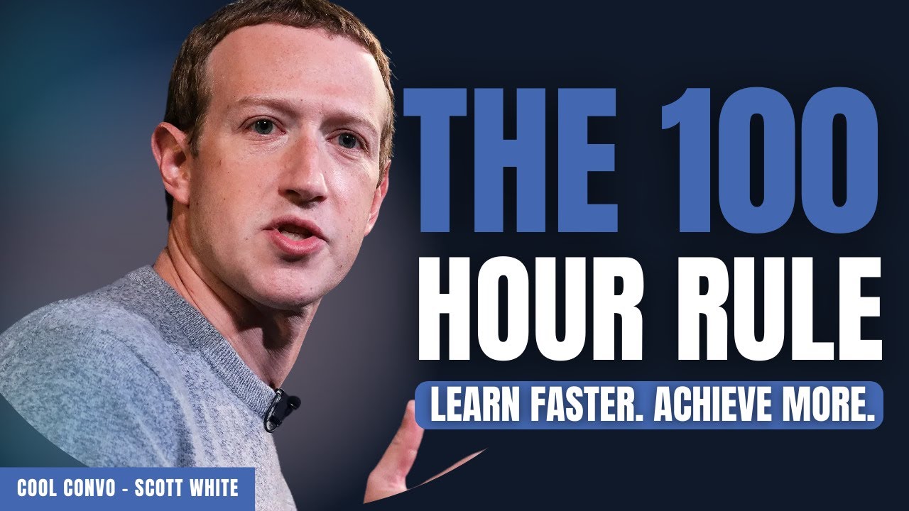 The 100 Hour Rule | by Scott White