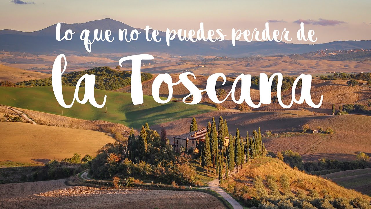 Los PUEBLOS y lugares más bonitos de la TOSCANA ❤️