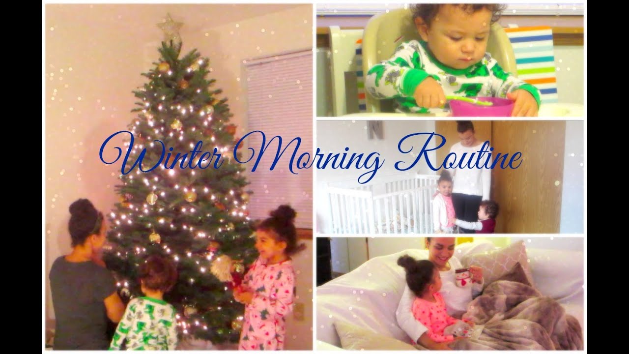 Teen Mom Winter Morning Routine