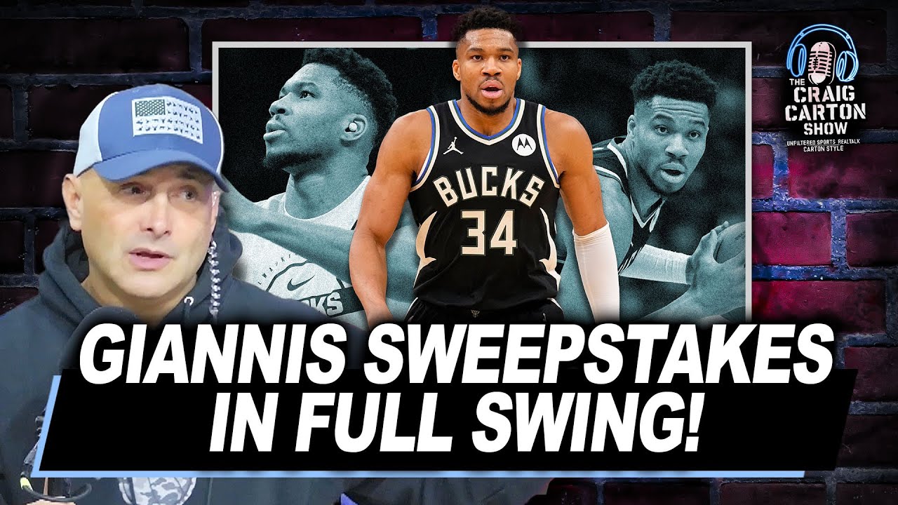 GIANNIS OUT OF MILWAUKEE: Shams Confirms NBA Trade Deadline Sweepstakes! | The Craig Carton Show