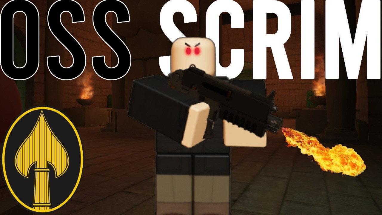 Ep 38: The OSS Scrim Experience (ROBLOX ARMY SERIES, USM 1940s)