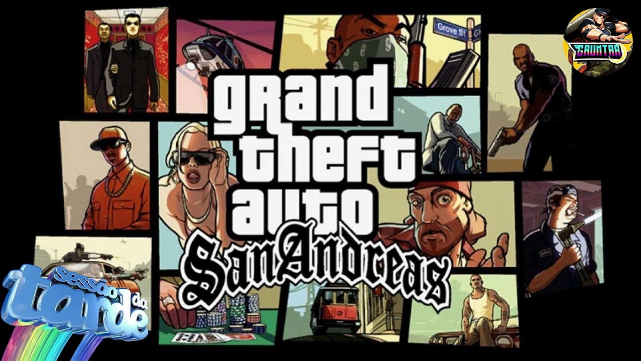 SESSÃO DA TARDE COM GTA SAN ANDREAS - PART3 #sessãodatarde #gta #cj #rockstargames