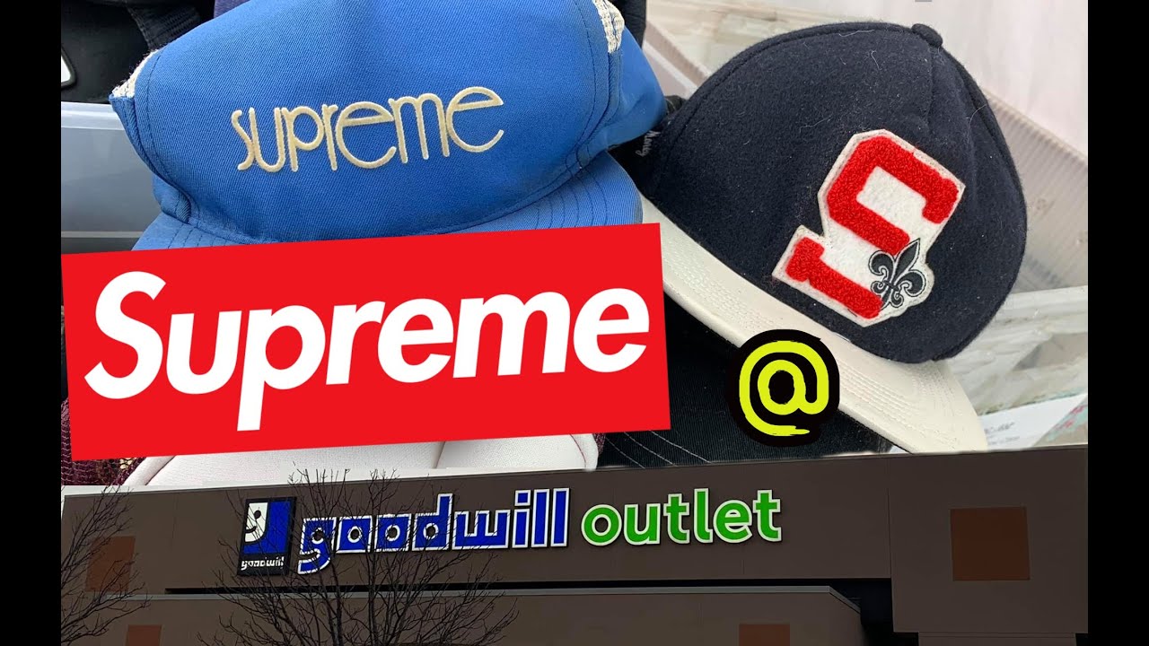 Supreme Hats at the Goodwill Bins? Real or Fake? Mystery Box Latest Finds to Resell on EBAY!