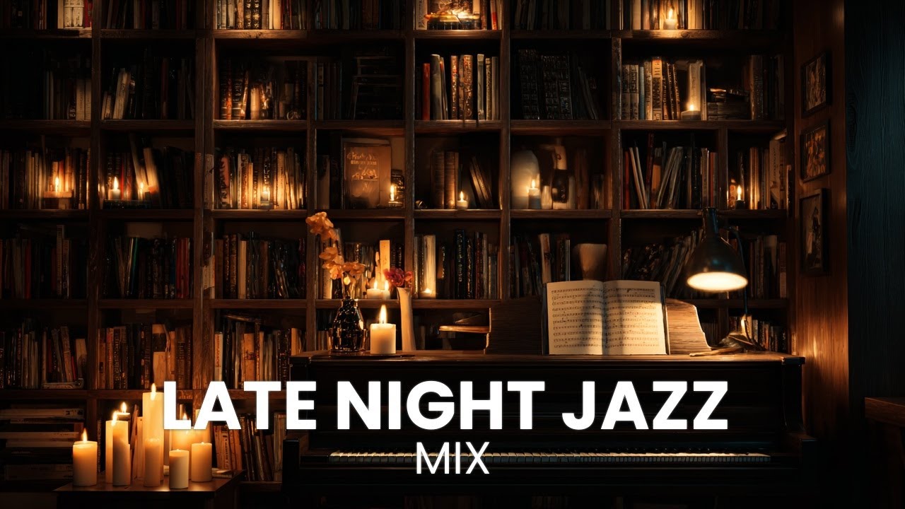 Relaxing Jazz Piano Music for Sleep on a Silent and Calm Night