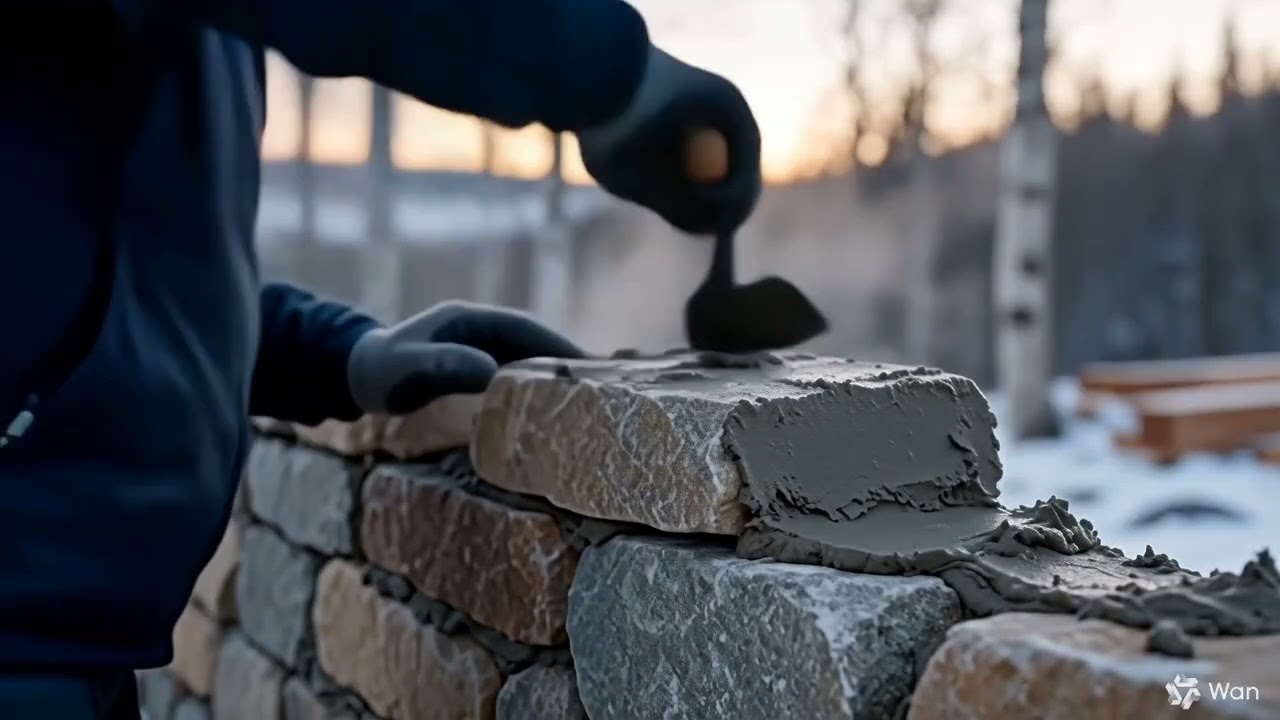 🏠Building A Dream Home in the Snow❄️: From Start to Stunning Finish! ✨#DreamHome #CabinBuild #
